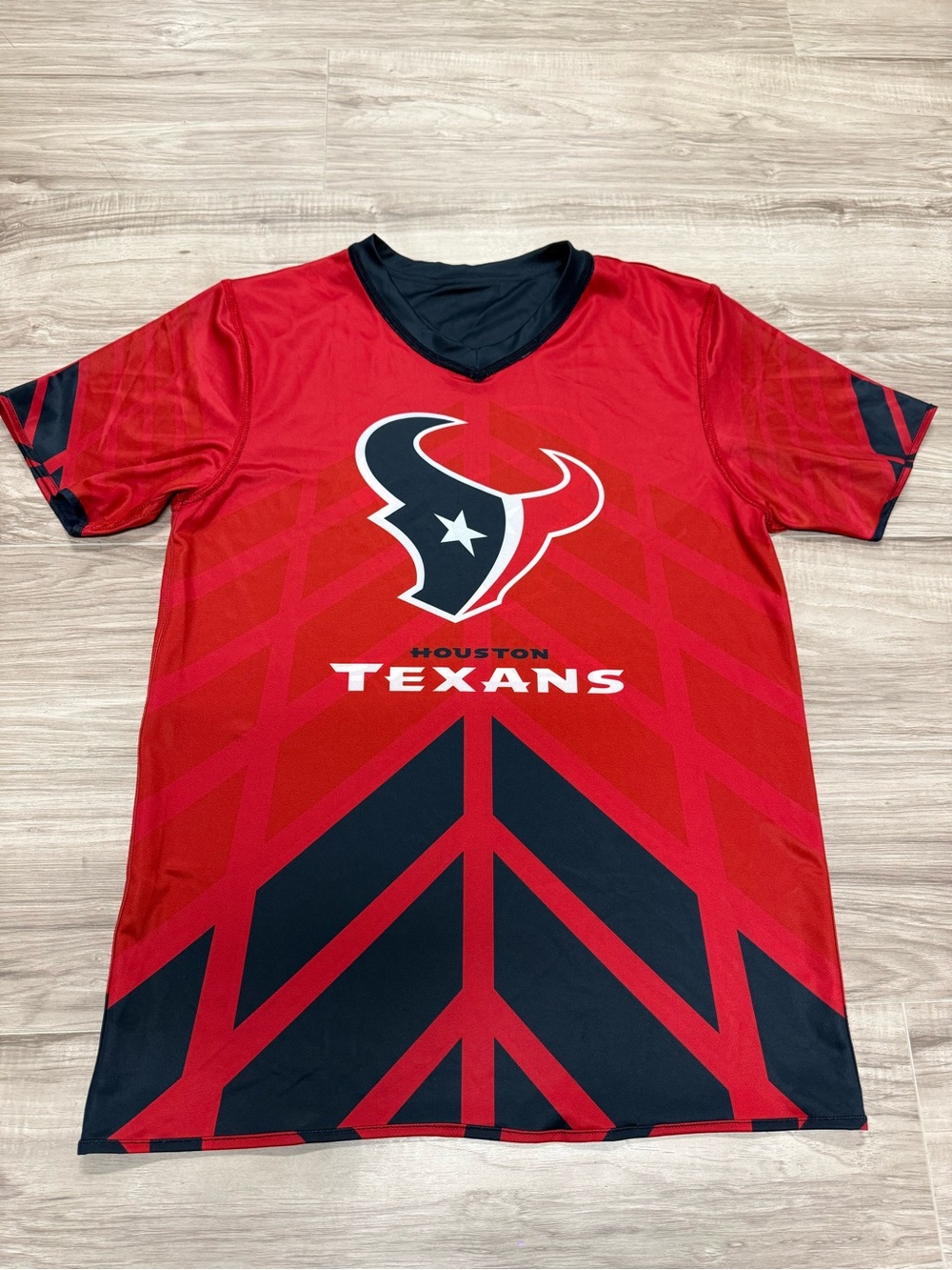 NFL Flag Football Houston Texans Flag Football Jersey Men Size M New Without Tag